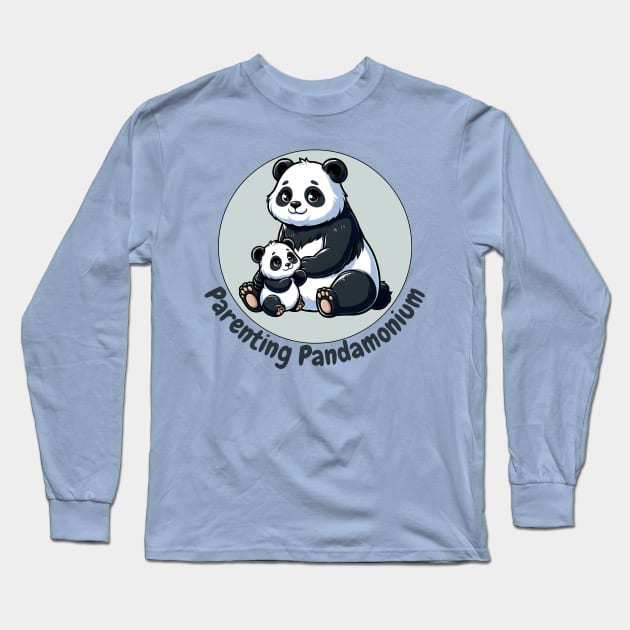 Parenting panda Long Sleeve T-Shirt by Japanese Fever